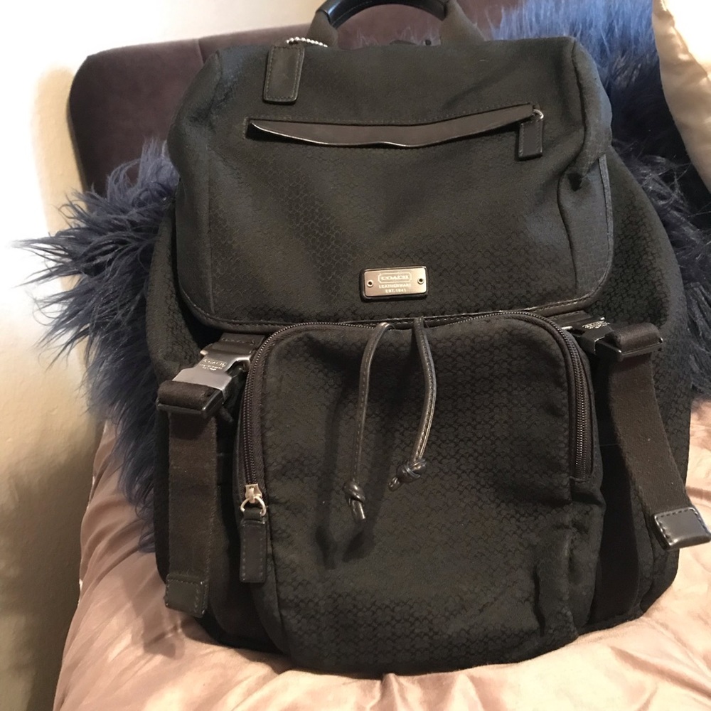 Coach utility backpack